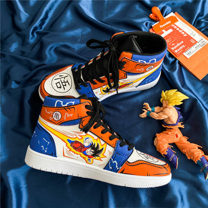 Chaussures pour hommes Dragon Ball Aj co-marquées Anime 