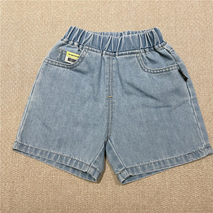 Short en jean pour garçon 