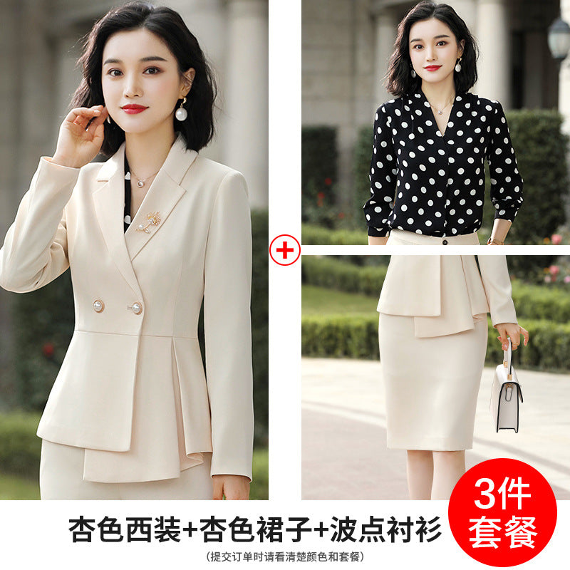 Business Wear Lady Temperament Host Working Dress