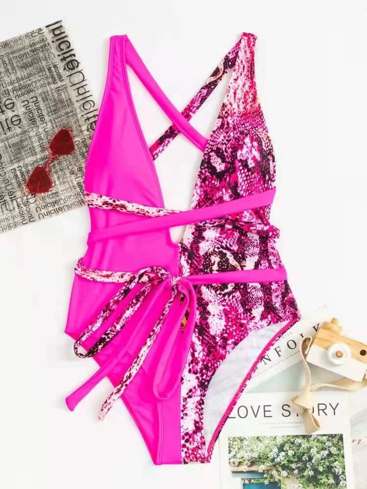 Maillot de bain une pièce conservateur mince bord de mer pour femme 