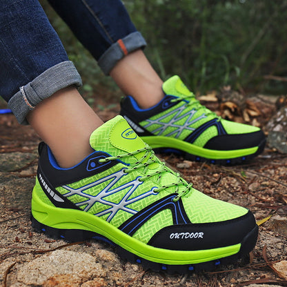 Chaussures de marche décontractées en maille respirante pour sports de plein air d'été pour hommes