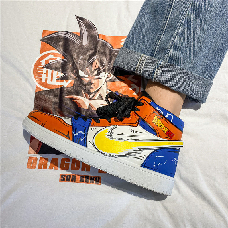 Chaussures pour hommes Dragon Ball Aj co-marquées Anime 