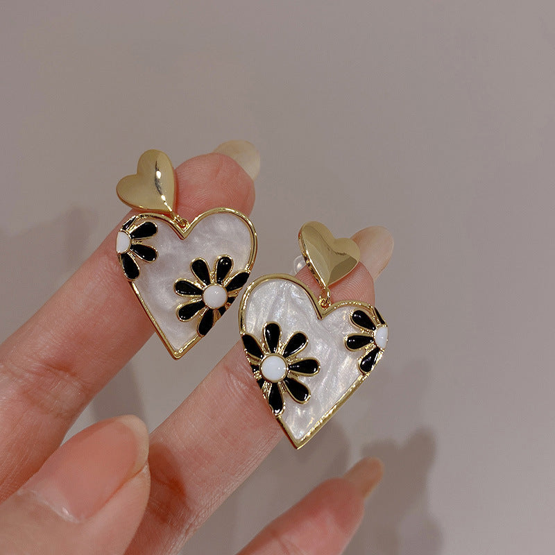 Boucles d'oreilles d'amour