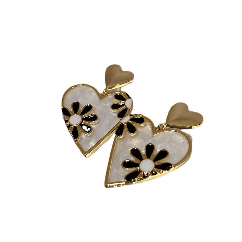 Boucles d'oreilles d'amour