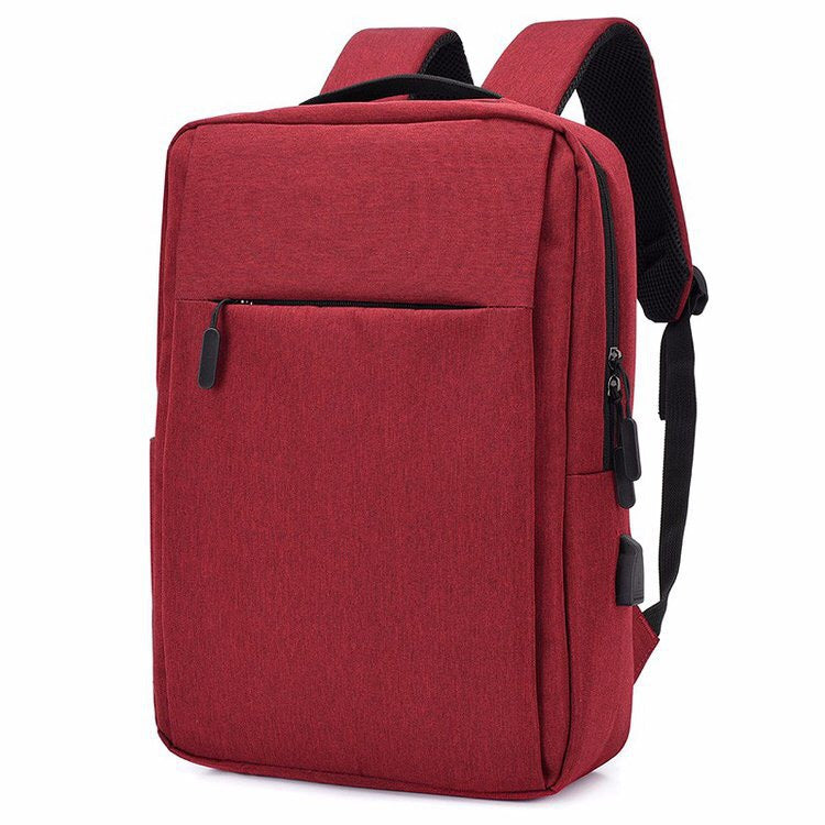 Men's Backpack USB Charging Multifunctional Travel Bag