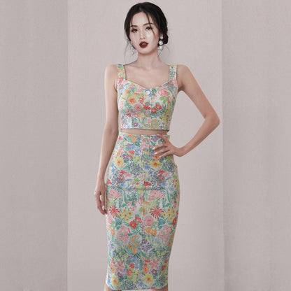 Printed Women's Two-piece Set