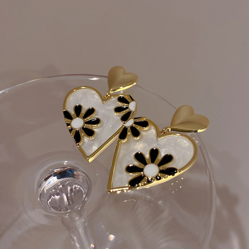 Boucles d'oreilles d'amour