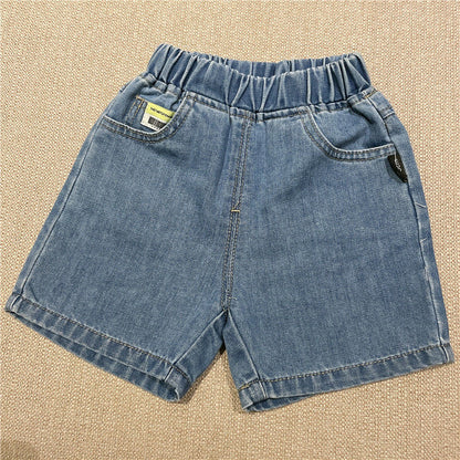 Short en jean pour garçon 