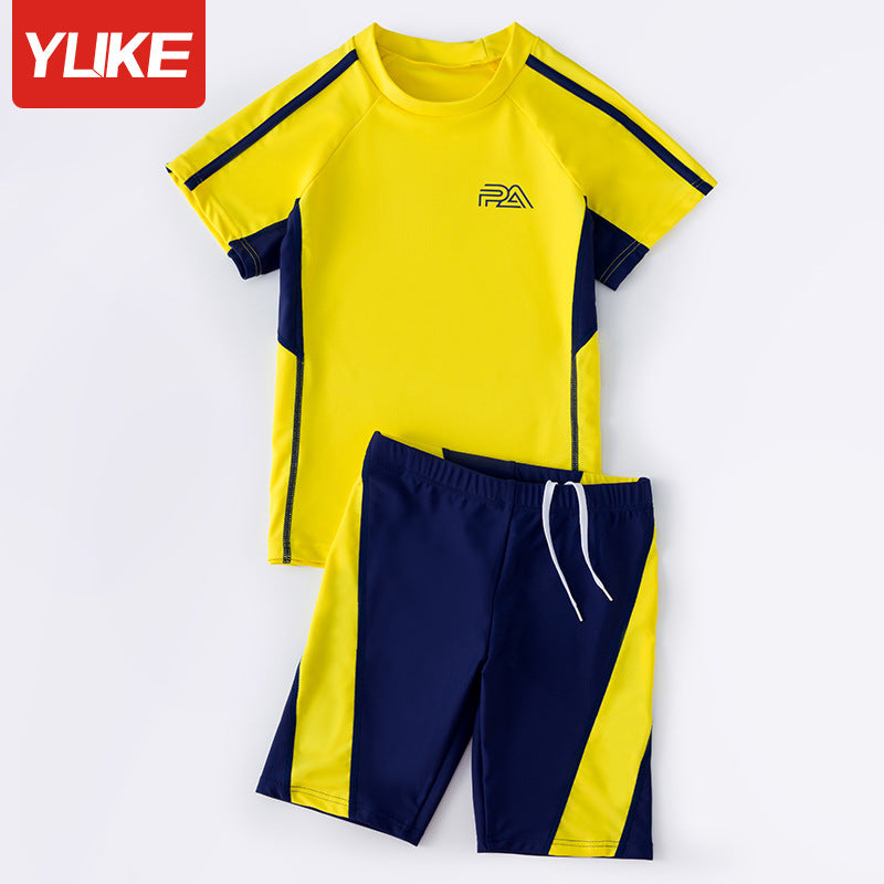 Traje de baño para niños Traje de baño dividido para niños Pequeño, mediano y grande Protector solar para niños Traje de baño de secado rápido 2022 Bañadores al por mayor 