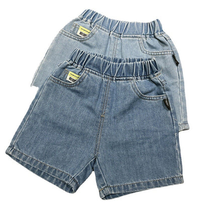 Short en jean pour garçon 