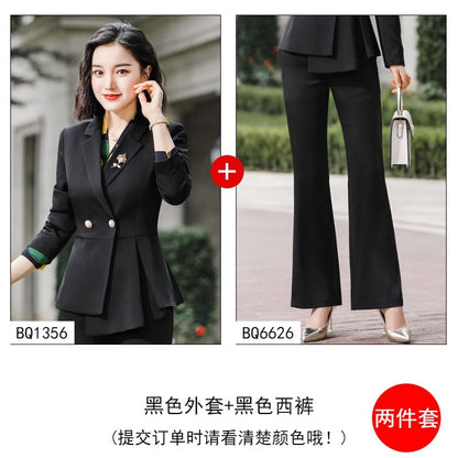 Business Wear Lady Temperament Host Working Dress