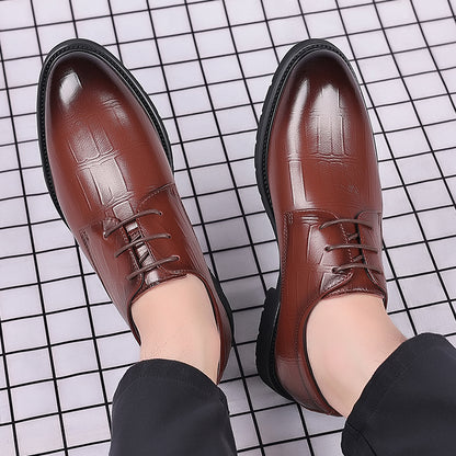 Hommes D'affaires En Cuir Chaussures 