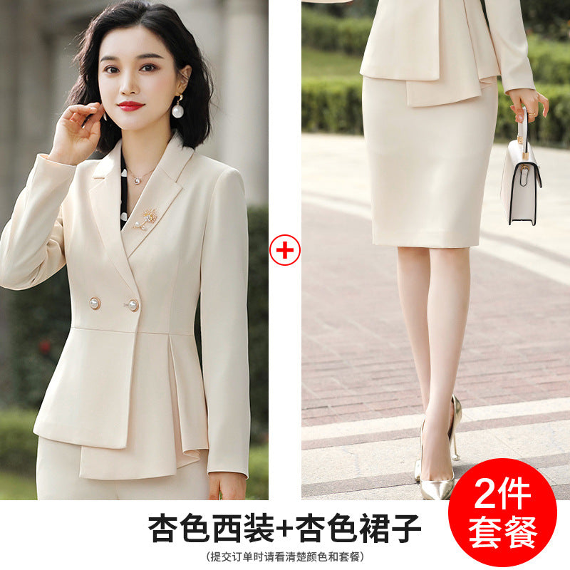 Business Wear Lady Temperament Host Working Dress