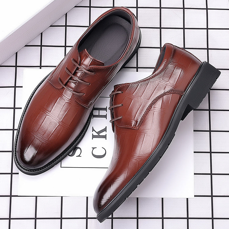 Hommes D'affaires En Cuir Chaussures 