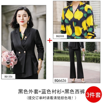 Business Wear Lady Temperament Host Working Dress