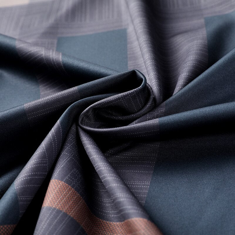 Camisa de rayas Slim Fit de lujo para hombre