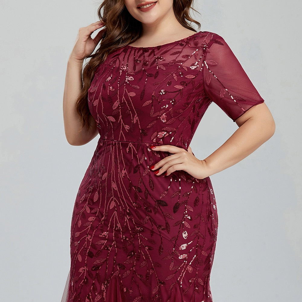 Vestidos de noche Tallas grandes Mujer | Vestidos de noche formales Tallas grandes - Mujer