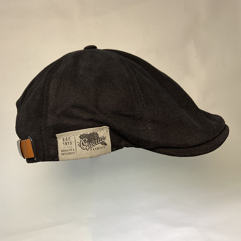 Original Retro Cool Japonés Lavable Gorro Delantero Ajustable
