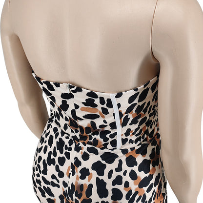 Mono Estampado Leopardo Tallas Grandes Mujer