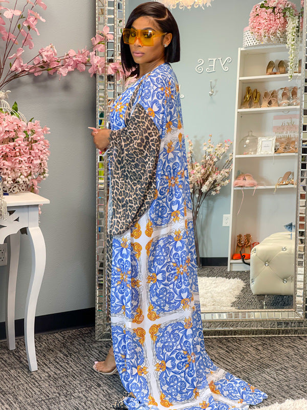 Three-Piece Shawl Bikini Shorts Swimsuit