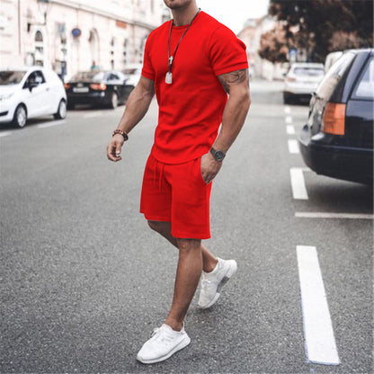 Men's Sweater Casual Sports Suit