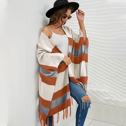 Women Tassel Sweater