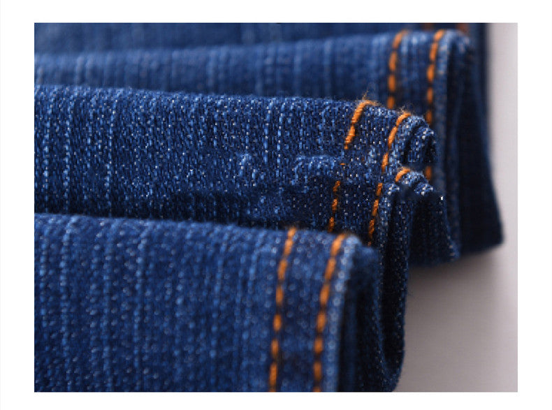 Men's Slim Business Straight Jeans