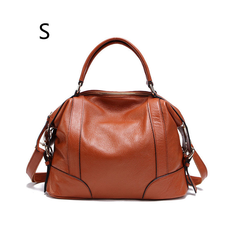 Leather Top Layer Cowhide Bag For Ladies