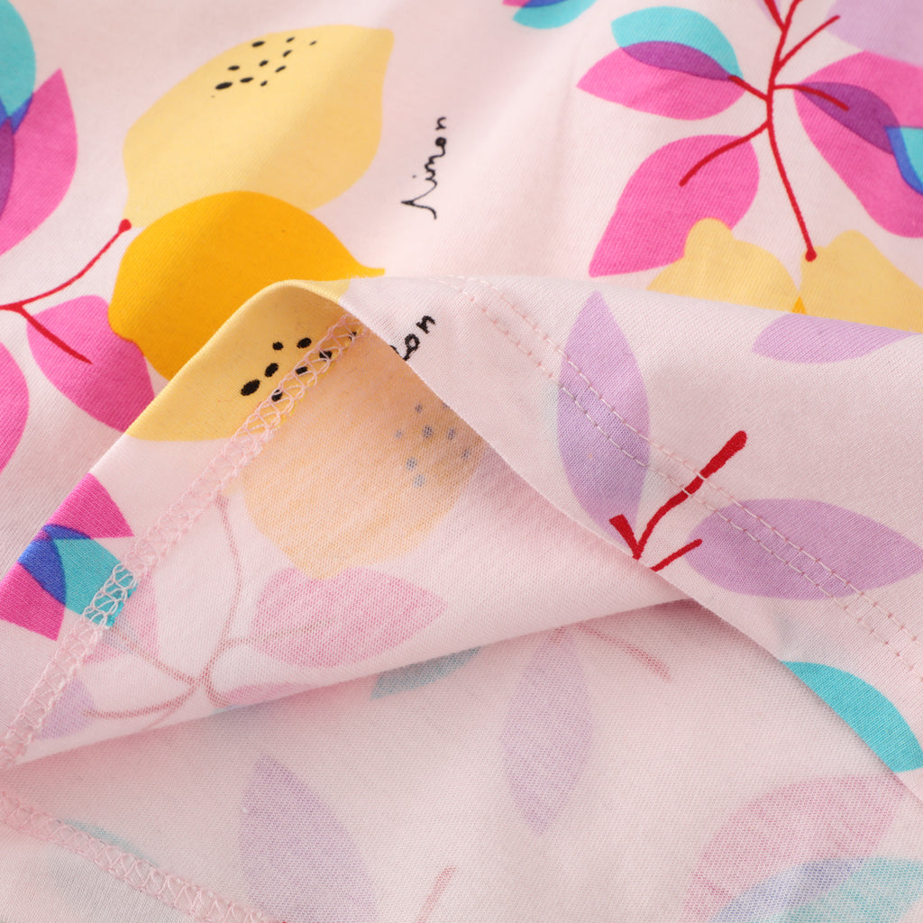 Robe imprimée tendance décontractée pour filles