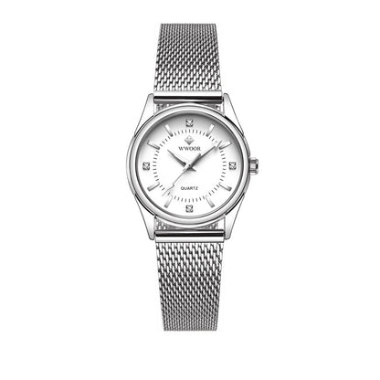 Women's Mesh Strap Waterproof Quartz Watch