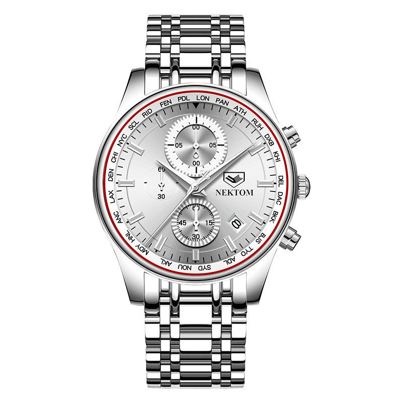 Montre étanche multifonctionnelle à la mode pour hommes