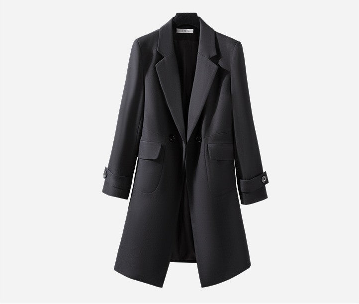 Women's Professional Long Suit Trench Coat