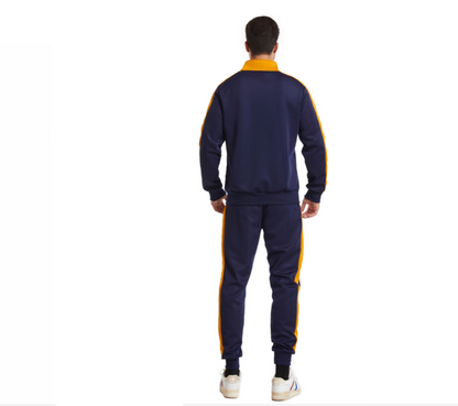 Men's Stand-up Collar Casual Sports Suit