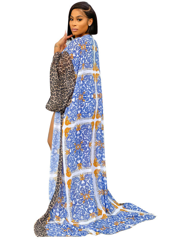 Three-Piece Shawl Bikini Shorts Swimsuit