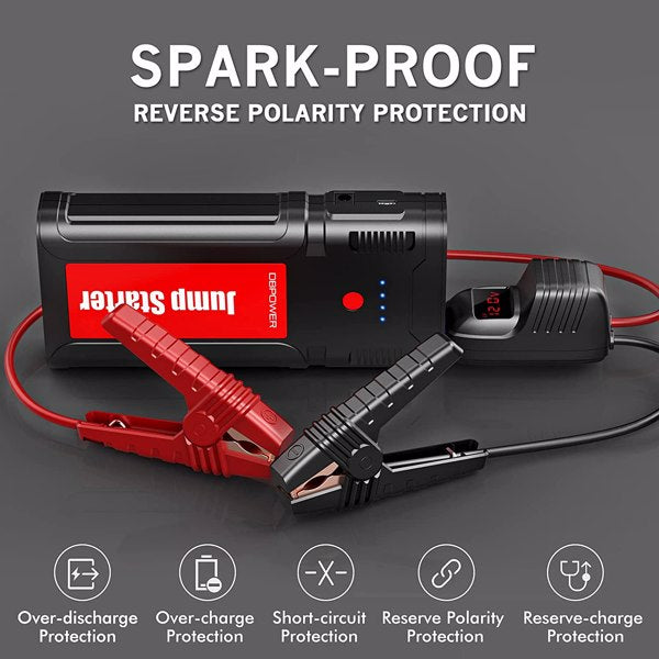 2500A 21800mAh Portable Car Jump Starter Auto Battery Booster Pack