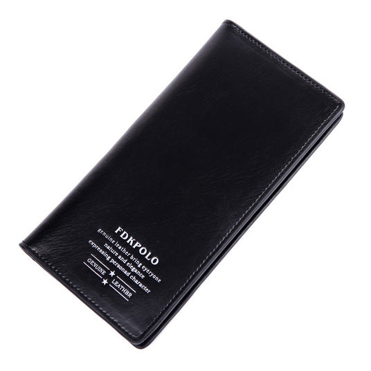 Men's Leather Multi-card Bi-fold Fashion Wallet