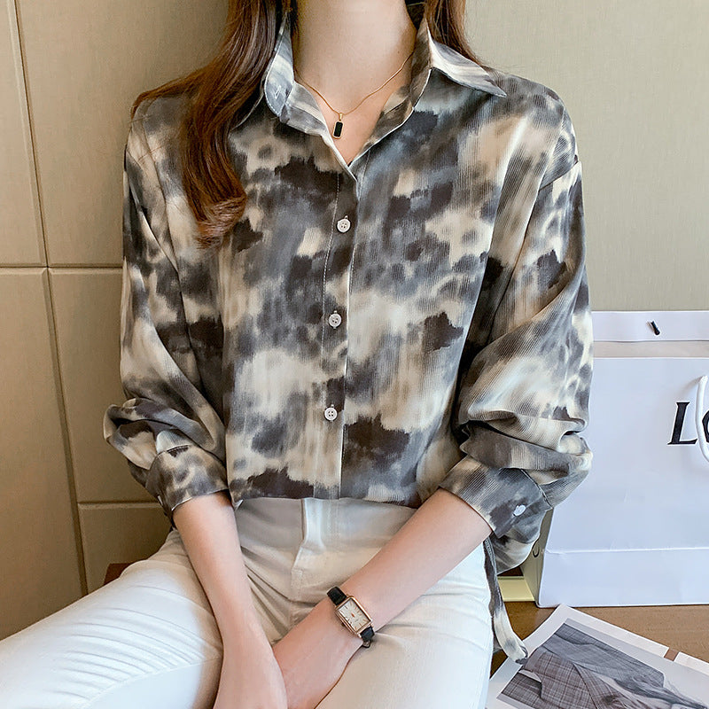 Loose Casual Retro  Top