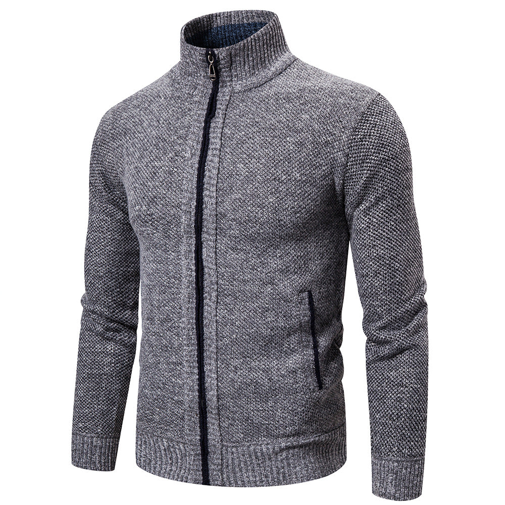 Tendance de la mode Cardigan Pull à manches longues Décontracté