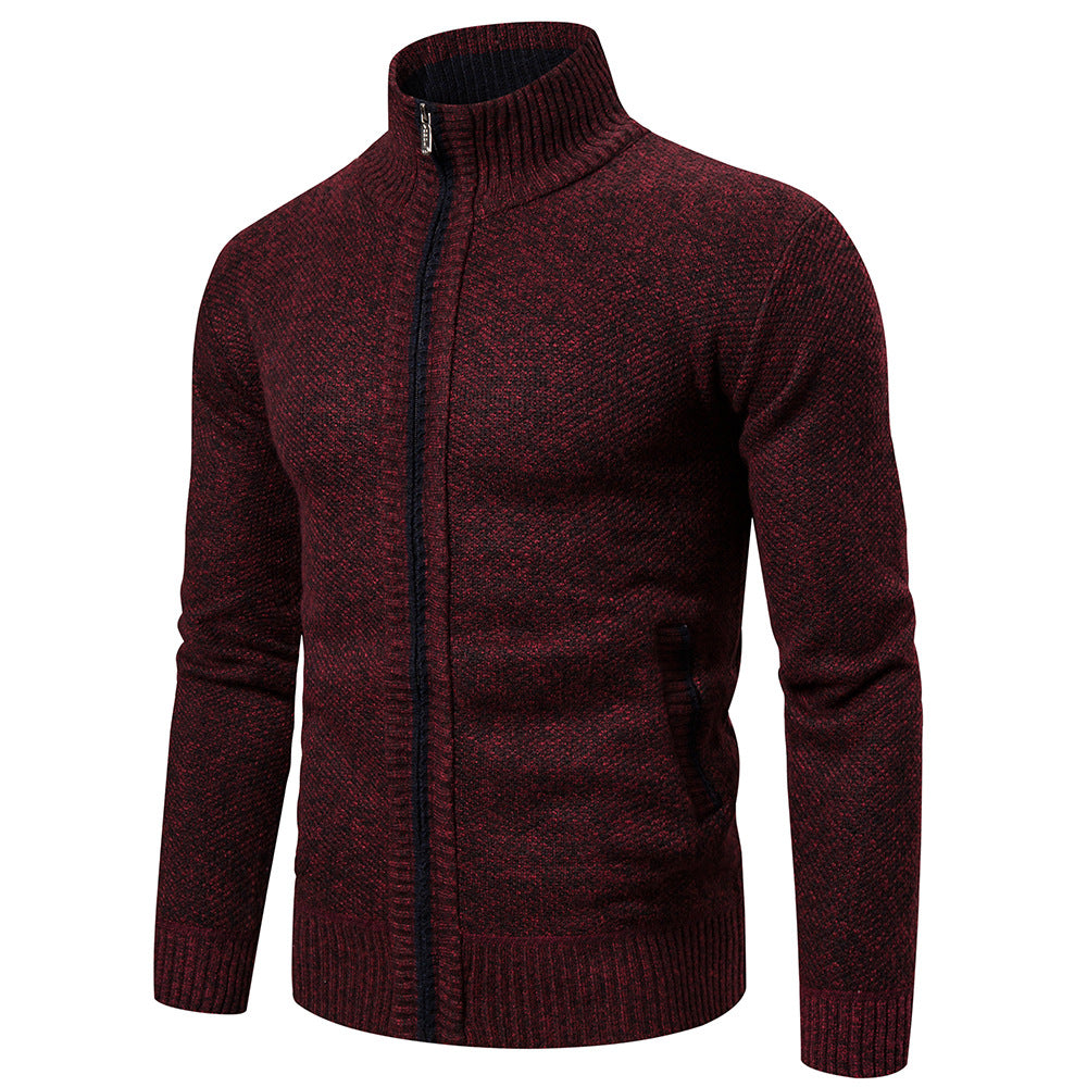 Tendance de la mode Cardigan Pull à manches longues Décontracté