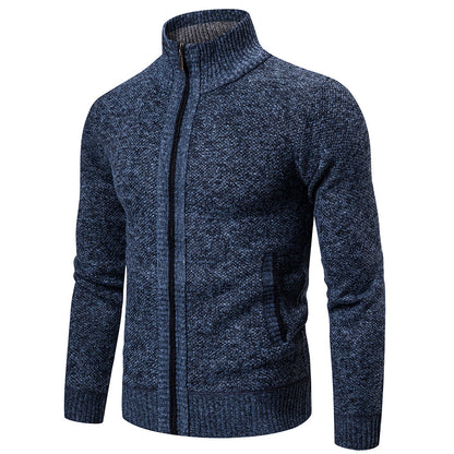 Tendance de la mode Cardigan Pull à manches longues Décontracté