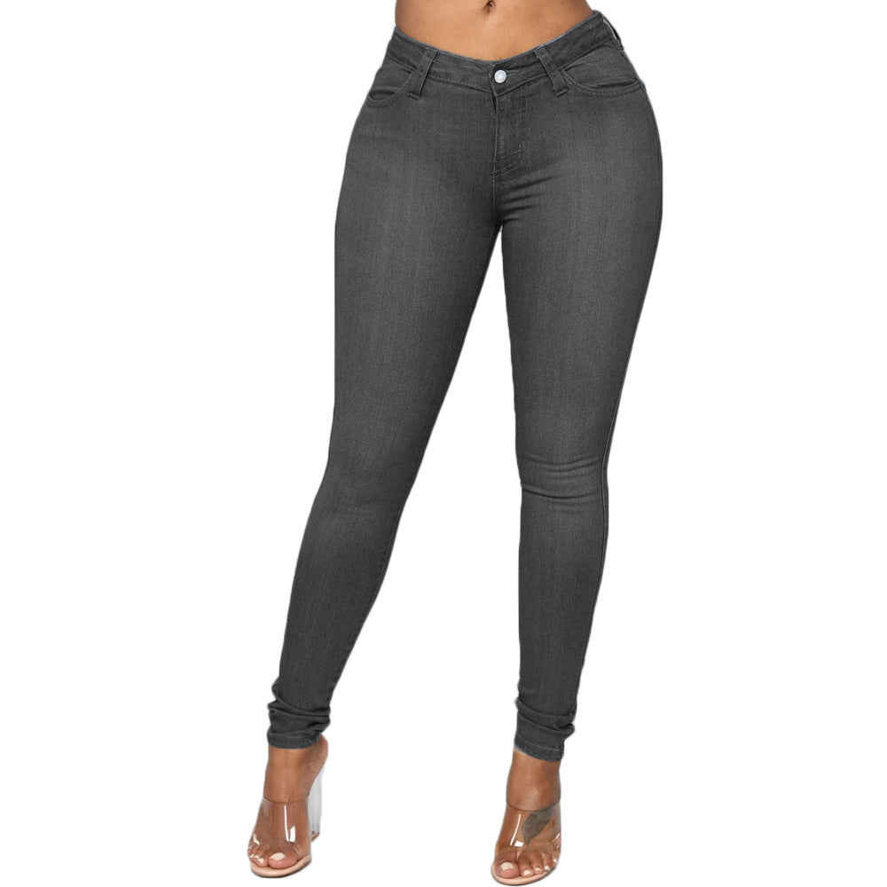 Skinny Jeans Pencil Pants