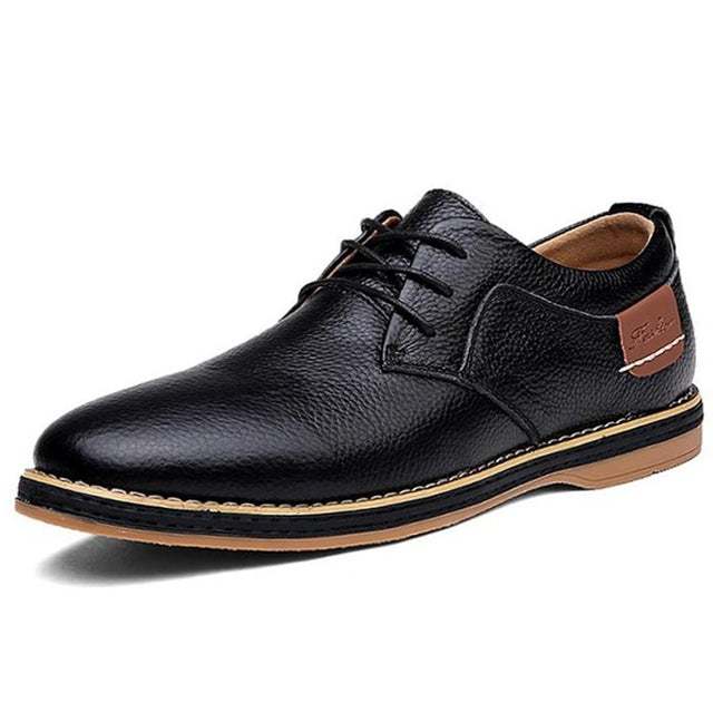 Men's soft business suit lace-up shoes