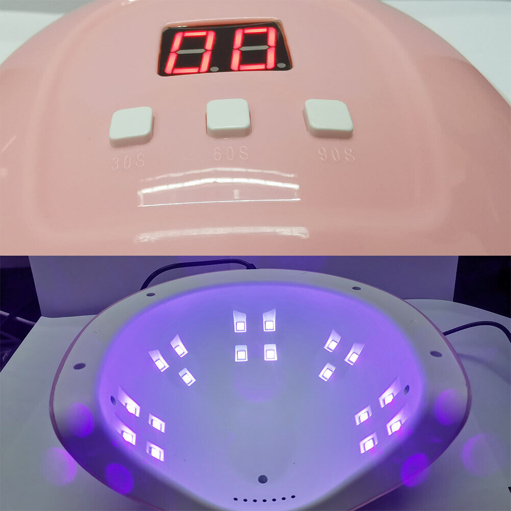LED UV Vernis À Ongles Sèche-Lampe Smart Sensing Gel Ongles Manucure Machine Lumière 54W