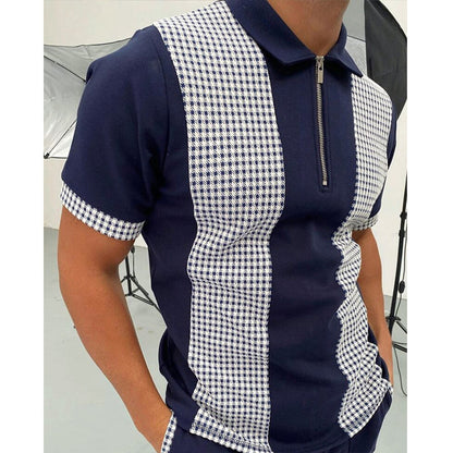 Men Short-Sleeved Polo Shirt