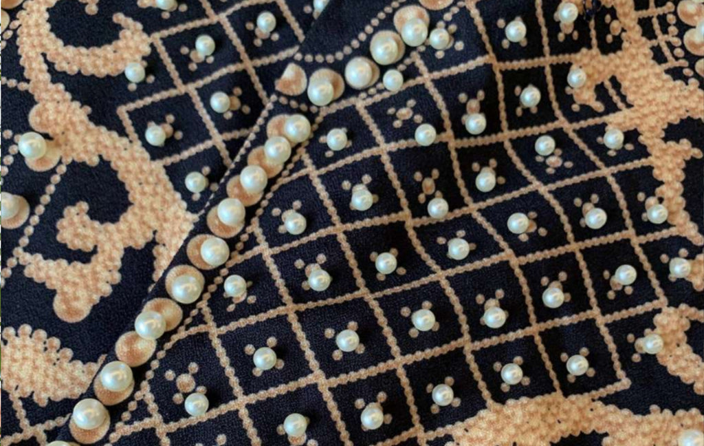 Chaqueta de traje acolchada Impresión de cuentas de burbujas Ropa de mujer