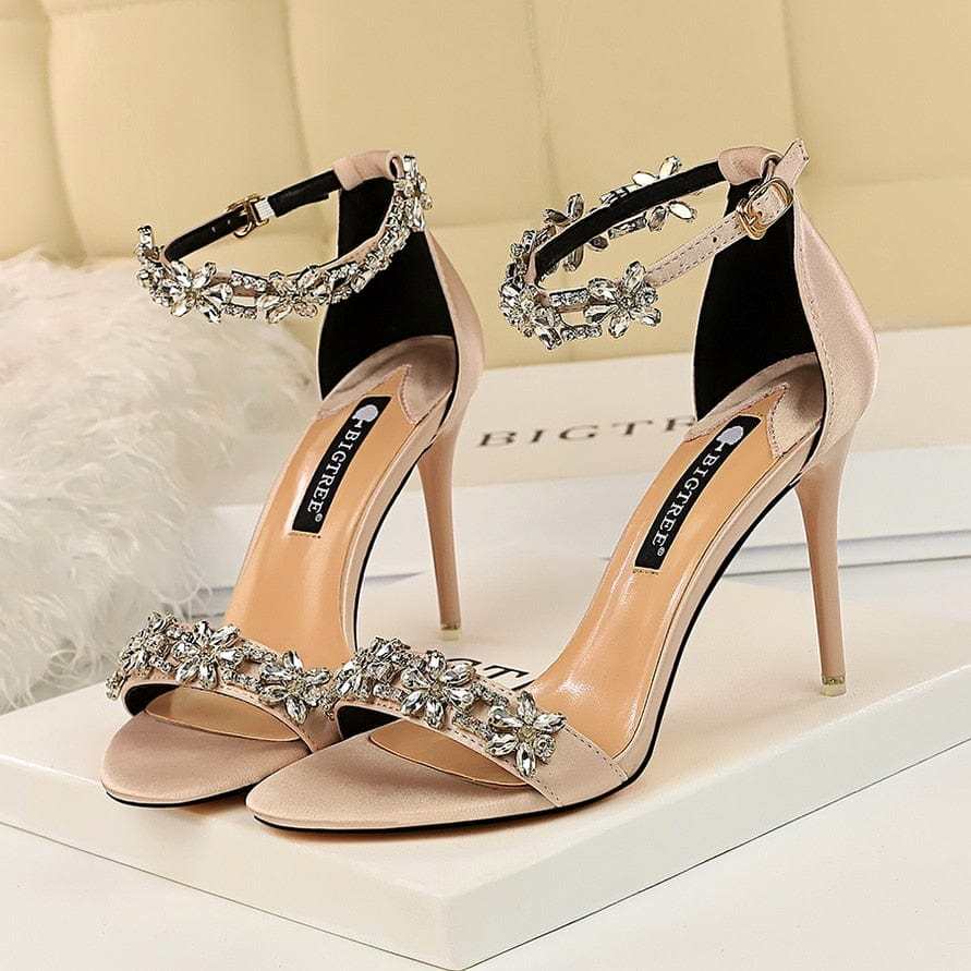Boda Nupcial Stiletto 9cm Tacones 