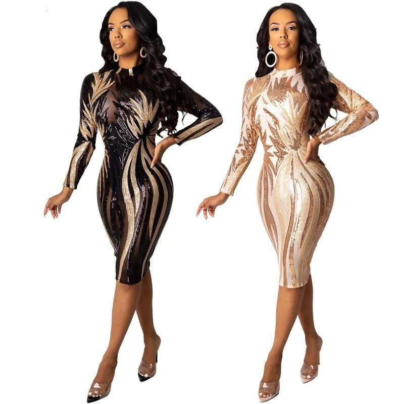 Women Nightclub Sequin Jumpsuit